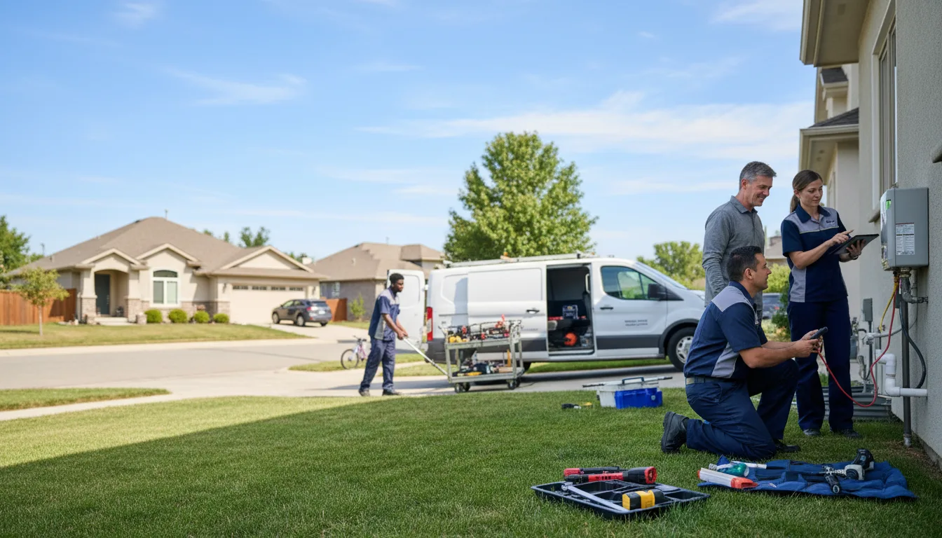 Tankless water heater service in Bigfork, MN